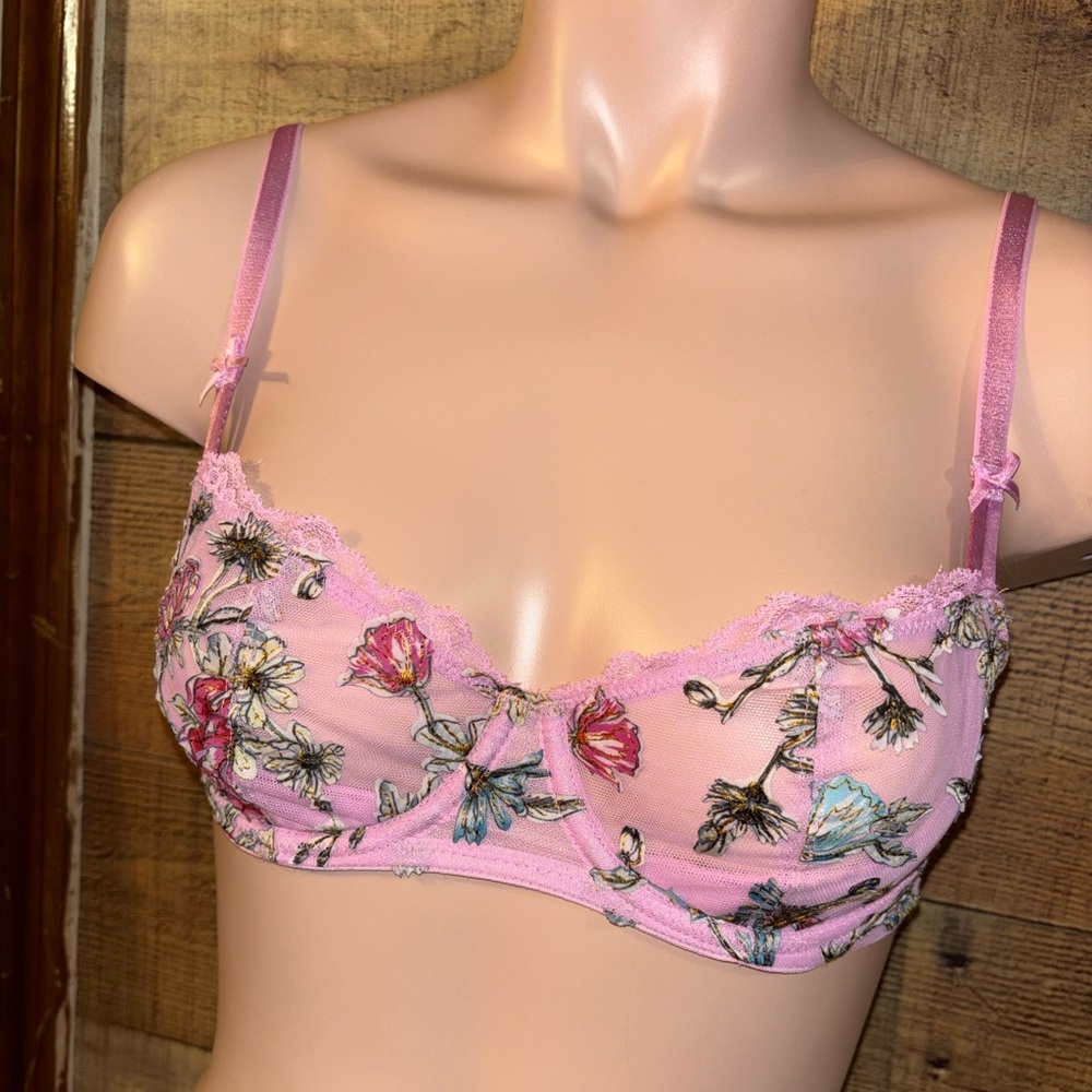 🎀Victoria's Secret Dream Angels Floral Bra & Panty Set - Picture 2 of 10